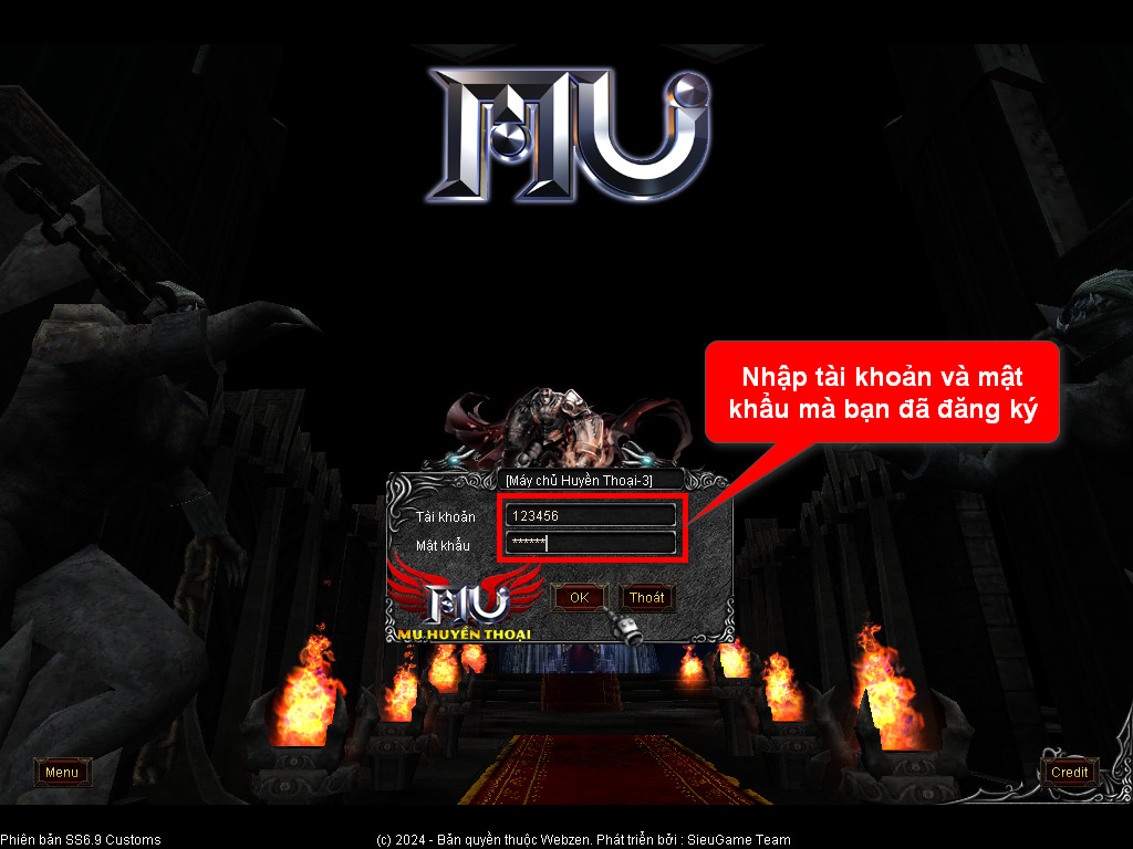 Chức năng chính của Game MU Thiên Sơn