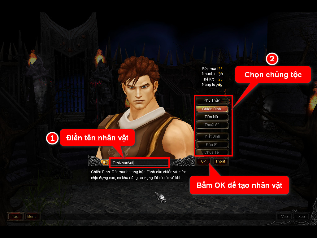 Chức năng chính của Game MU Thiên Sơn